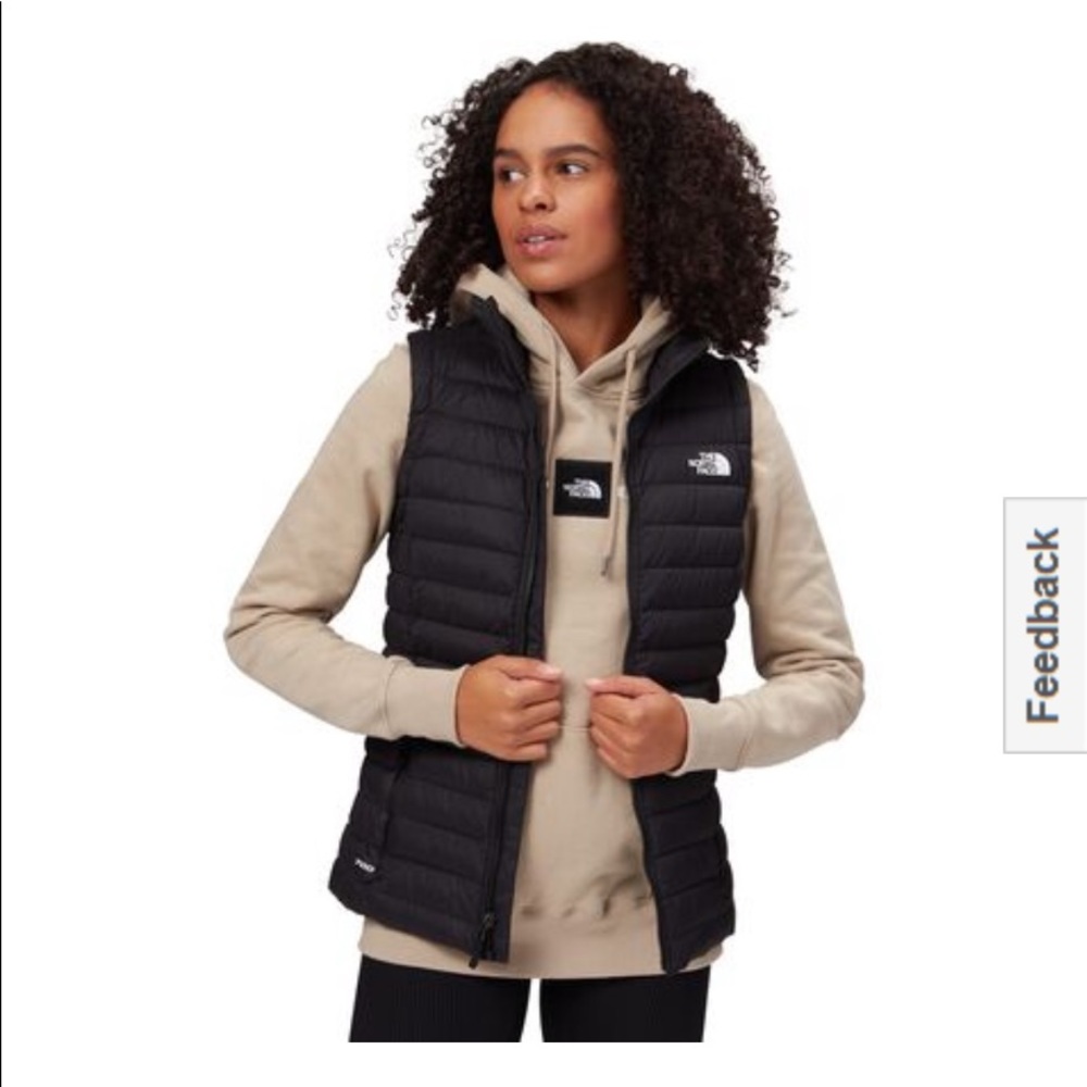 North face stretch down vest